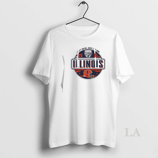 Original Illinois Football 2025 Music City Bowl Logo T-Shirts, Hoodie, Sweatshirt | AU18TeeNovaLab.com