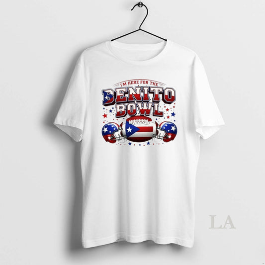 Original Im Here For The Benito Bowl Funny Latin Music Fan T-Shirts, Hoodie, Sweatshirt | AU18TeeNovaLab.com