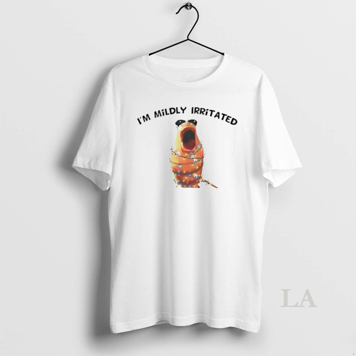 Original Im Mildly Irritated Marcus The Worm Christmas T-Shirts, Hoodie, Sweatshirt | AU18TeeNovaLab.com