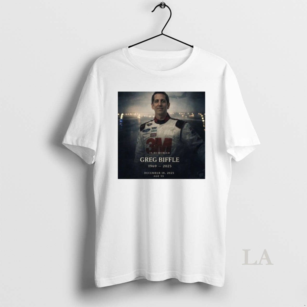 Original In Memoriam Greg Biffle 1969 2025 December 18 2025 Age 55 T-Shirts, Hoodie, Sweatshirt | AU18TeeNovaLab.com