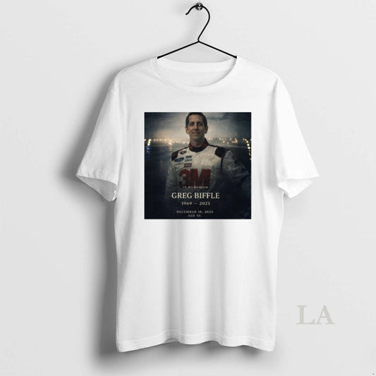 Original In Memoriam Greg Biffle 1969 2025 December 18 2025 Age 55 T-Shirts, Hoodie, Sweatshirt | AU18TeeNovaLab.com