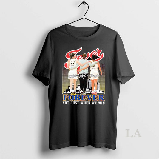 Original Indiana Fever Clark And Mitchell Forever Not Just When We Win Skyline