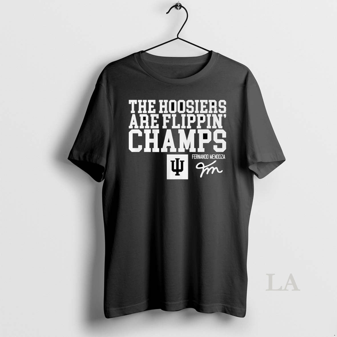 Original Indiana Football Fernando Mendoza The Hoosiers Are Flippin Champs T-Shirts, Hoodie, Sweatshirt | AU18TeeNovaLab.com