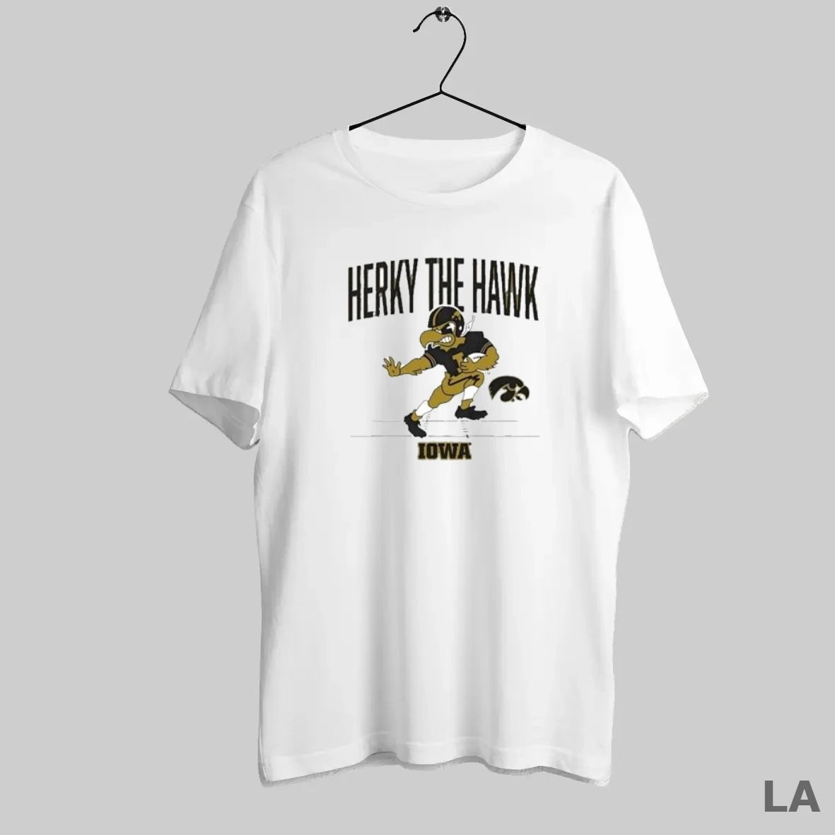 Original Iowa Hawkeyes Football Herky The Hawk Gridiron Mascot