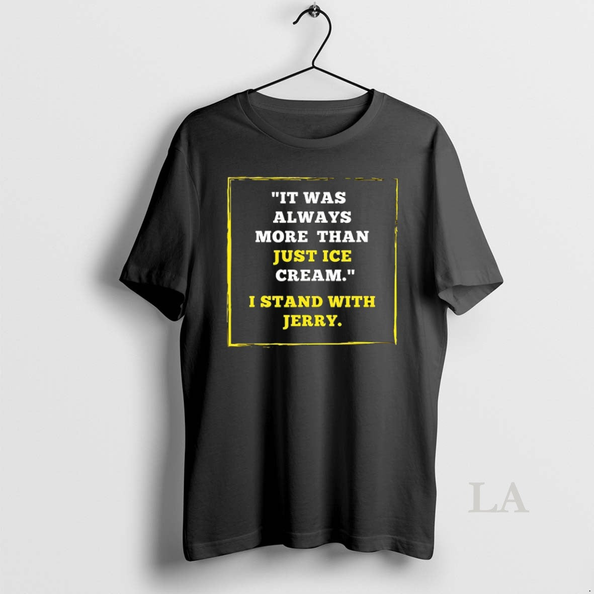 Original It Was Always More Than Just Ice Cream I Stand With Jerry Ceramic Ceramic