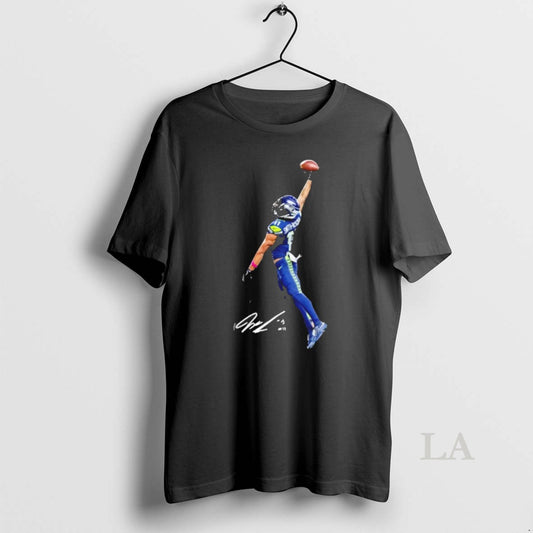Original Jsn Jaxon Smith Njigba Posterized Seattle Football T-Shirts, Hoodie, Sweatshirt | AU18TeeNovaLab.com