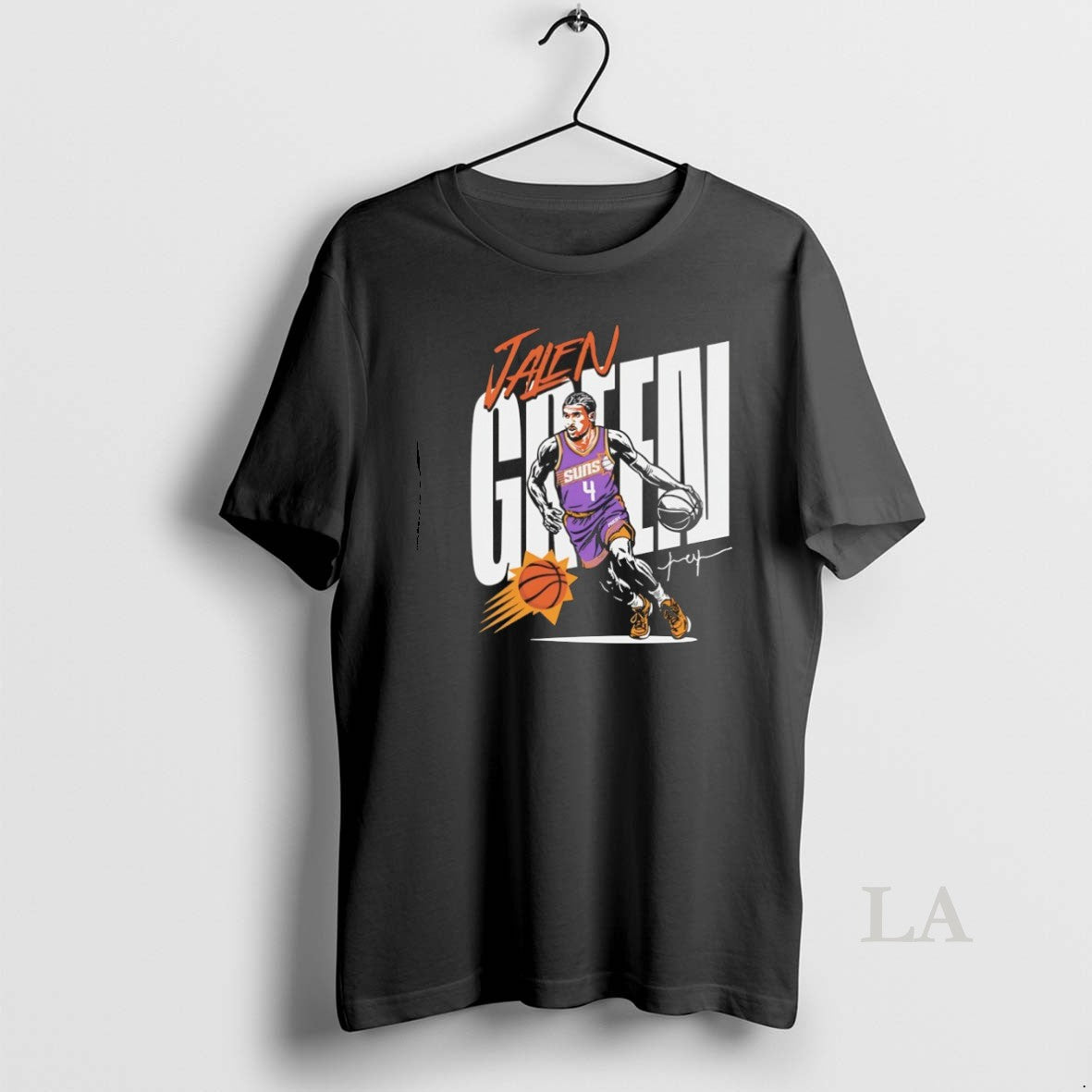 Original Jalen Green Phoenix Suns Basketball Player Signature