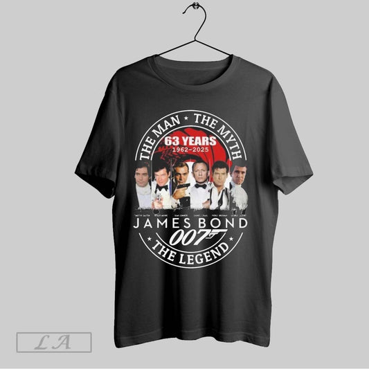 Original James Bond 007 Celebrate 63 Years Of Legend The Man 1962 2025 Signature