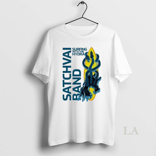 Original Joe Satriani Satchvai Band Surfing With The Hydra 2025 T-Shirts, Hoodie, Sweatshirt | AU18TeeNovaLab.com