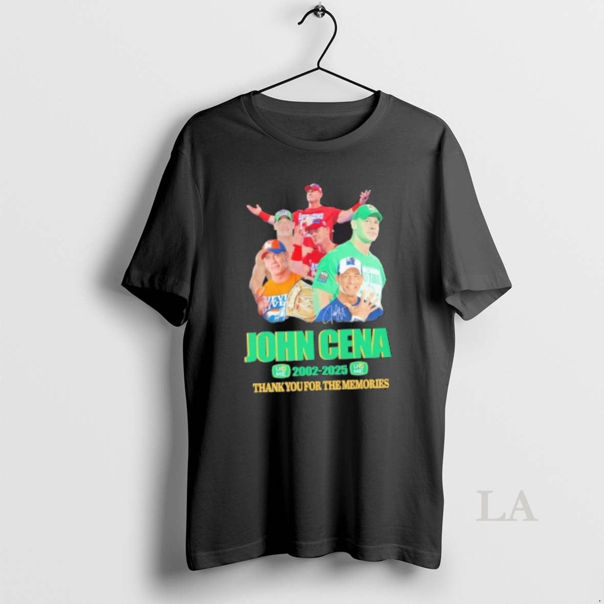 Original John Cena 2002 2025 Thank You For The Memories Signature T-Shirts, Hoodie, Sweatshirt | AU18TeeNovaLab.com