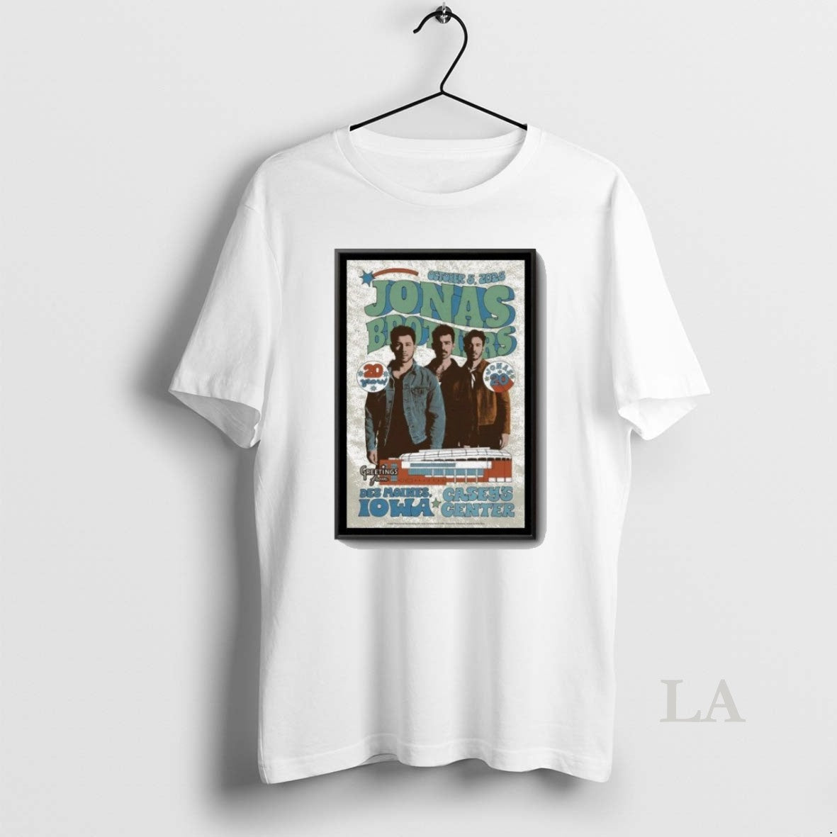 Original Jonas Brothers Fall Tour 2025 Des Moines Ia Usa