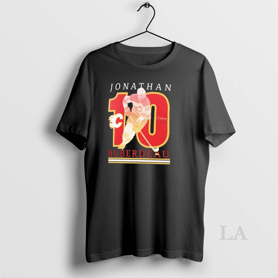 Original Jonathan Huberdeau 10 Calgary Flames Player Show