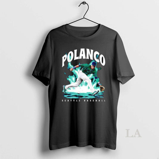 Original Jorge Polanco Seattle Mariners Aura Graphic