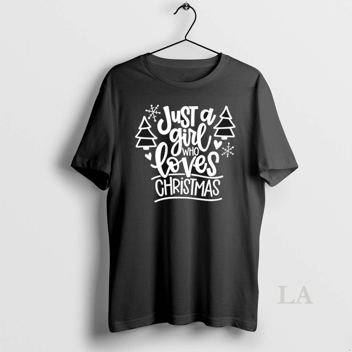 Original Just A Girl Who Loves Christmas T-Shirts, Hoodie, Sweatshirt | AU18TeeNovaLab.com