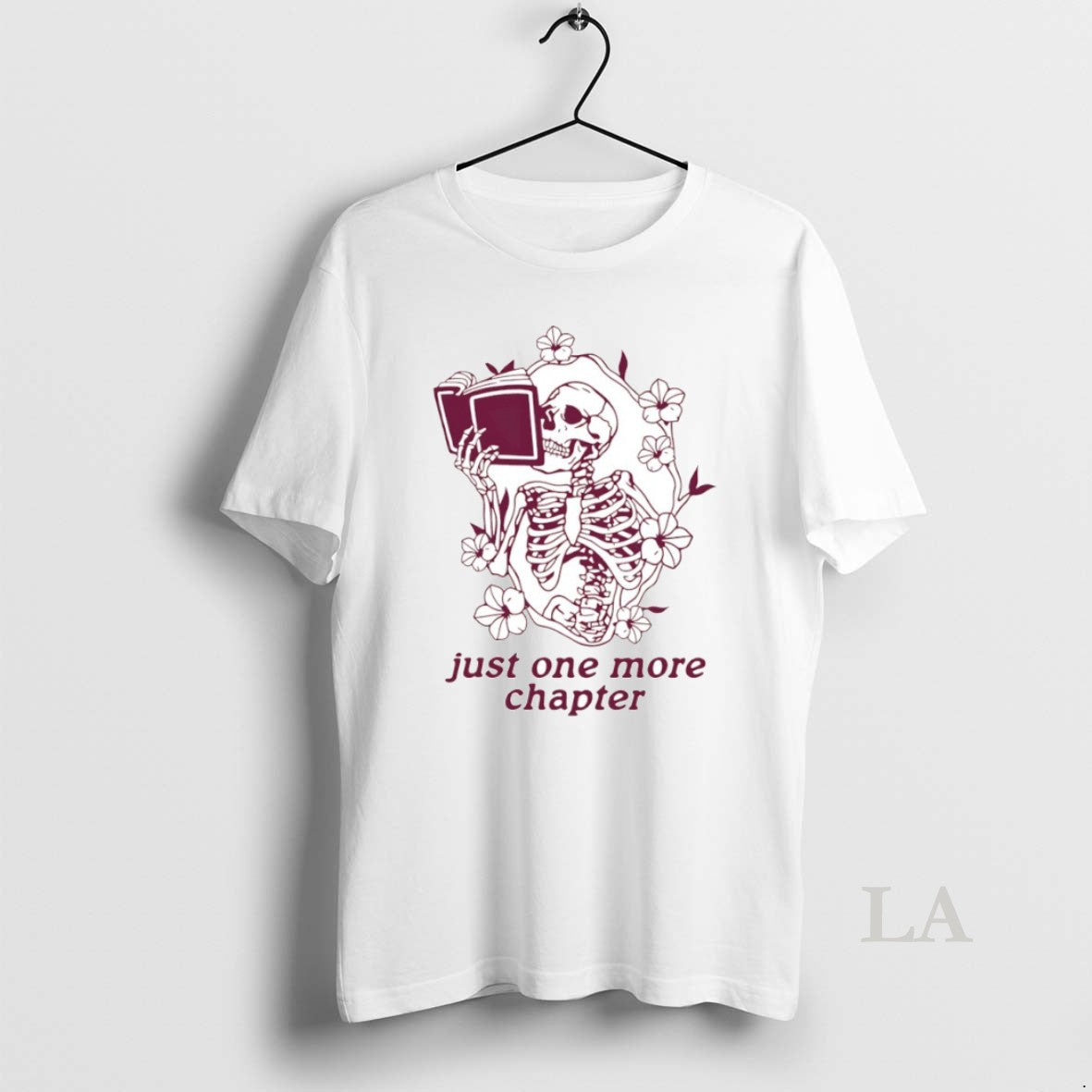 Original Just One More Chapter Skeleton Circle T-Shirts, Hoodie, Sweatshirt | AU18TeeNovaLab.com