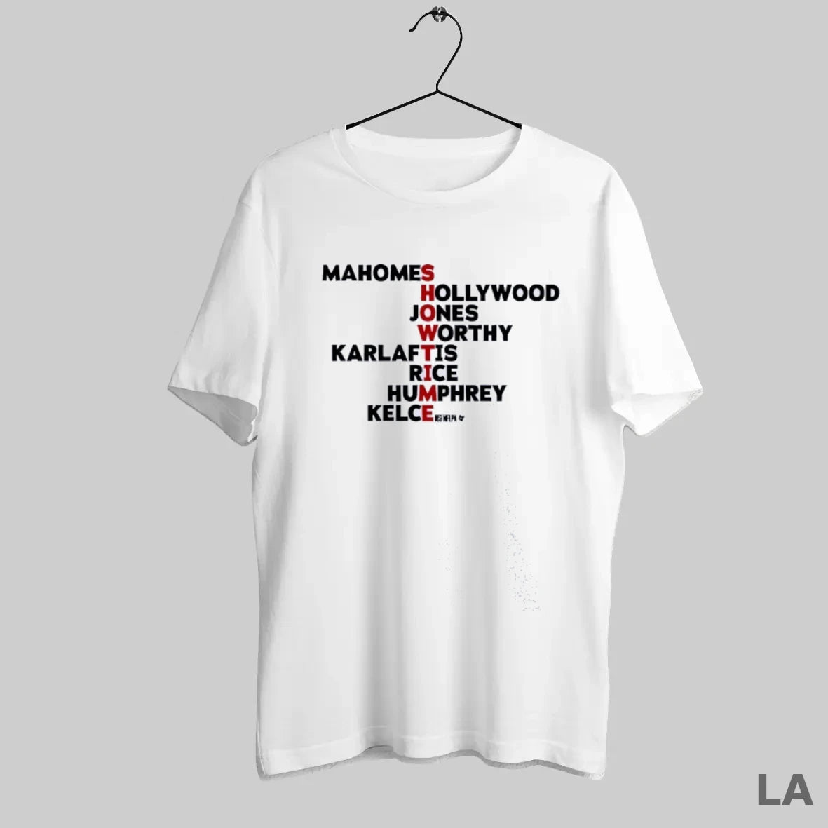 Original Kansas City Showtime Mahomes Hollywood Jones Worthy Karlaftis Rice Humphrey Kelce