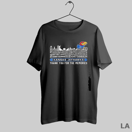 Original Kansas Jayhawks Skyline Names Logo Thank You For The Memories 2025