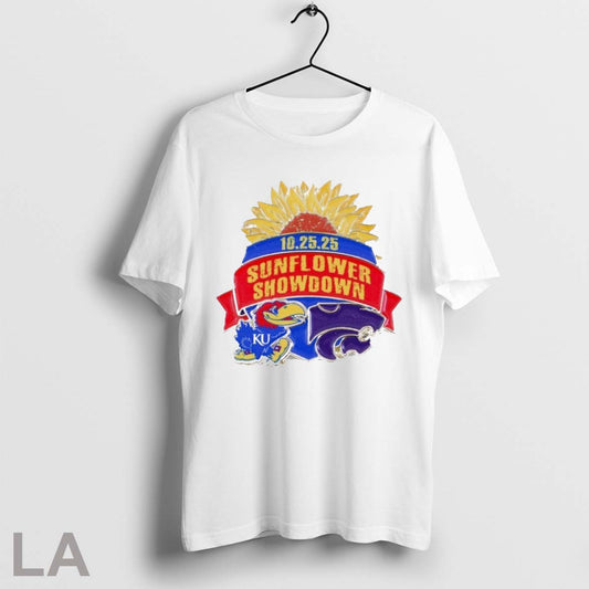 Original Kansas Jayhawks Vs K State Wildcats 2025 Game Day Sunflower Showdown