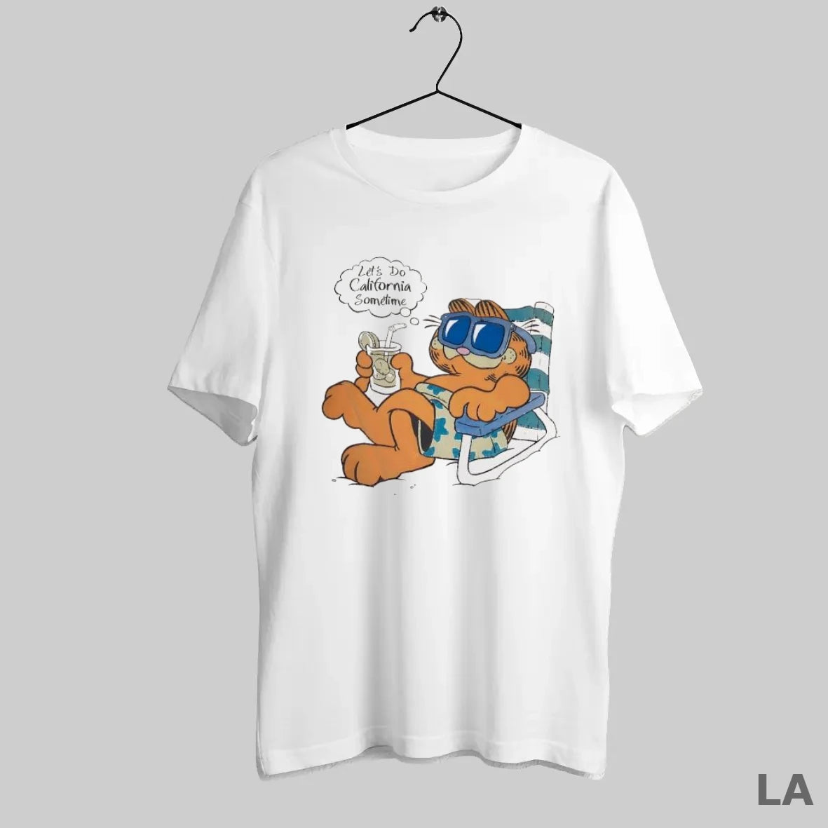 Original Kbzzu0gp Lets Do California Sometime Orange Cat Beach
