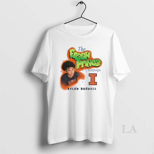 Original Kylan Boswell The Fresh Prince Of Champaign Illinois Fighting Illini T-Shirts, Hoodie, Sweatshirt
