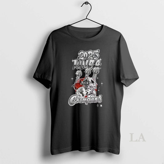 Original Las Vegas Aces Basketball 2025 Wnba Finals Champions Logo