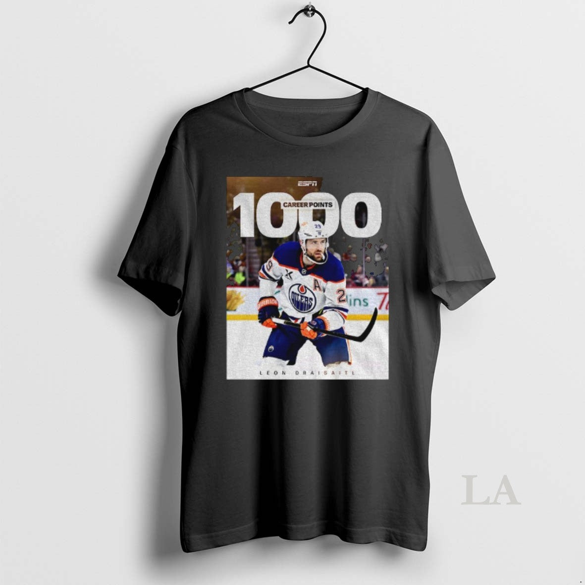 Original Leon Draisaitl Hits The 1 000 Point Milestone T-Shirts, Hoodie, Sweatshirt | AU18TeeNovaLab.com