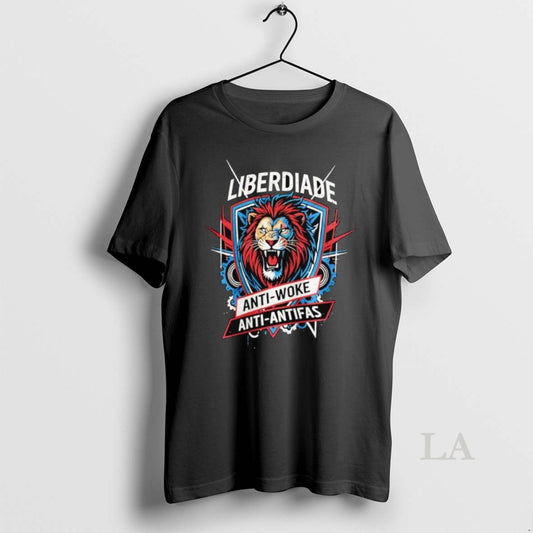 Original Lion Liberdiage Anti Woke Anti Antifas T-Shirts, Hoodie, Sweatshirt | AU18TeeNovaLab.com