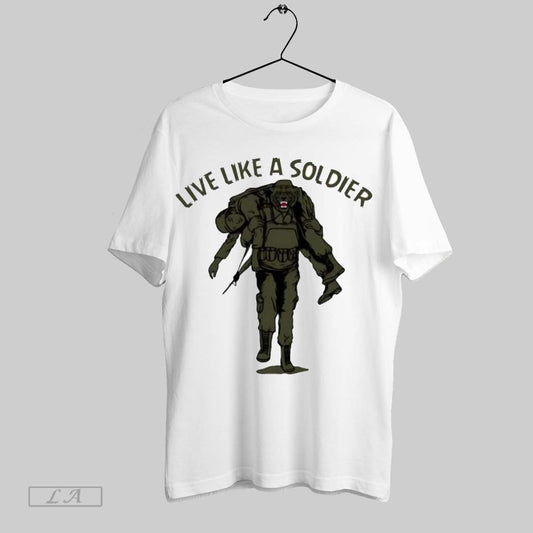 Original Live Like A Soldier Tiger Army Military