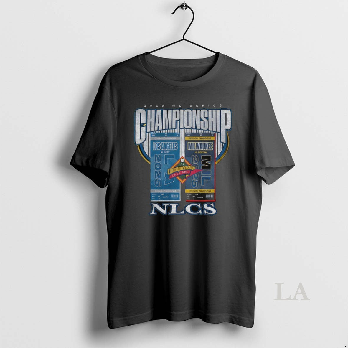 Original Los Angeles Dodgers Vs Milwaukee Brewers 2025 Nl Series Championship Alcs