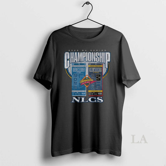 Original Los Angeles Dodgers Vs Milwaukee Brewers 2025 Nl Series Championship Alcs
