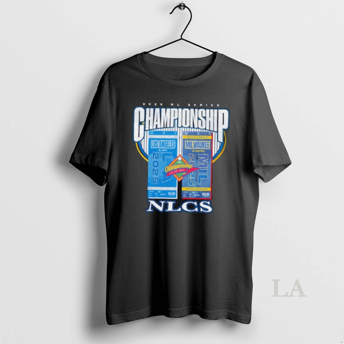Original Los Angeles Dodgers Vs Milwaukee Brewers 2025 Nl Series Championship Nlcs Matchup