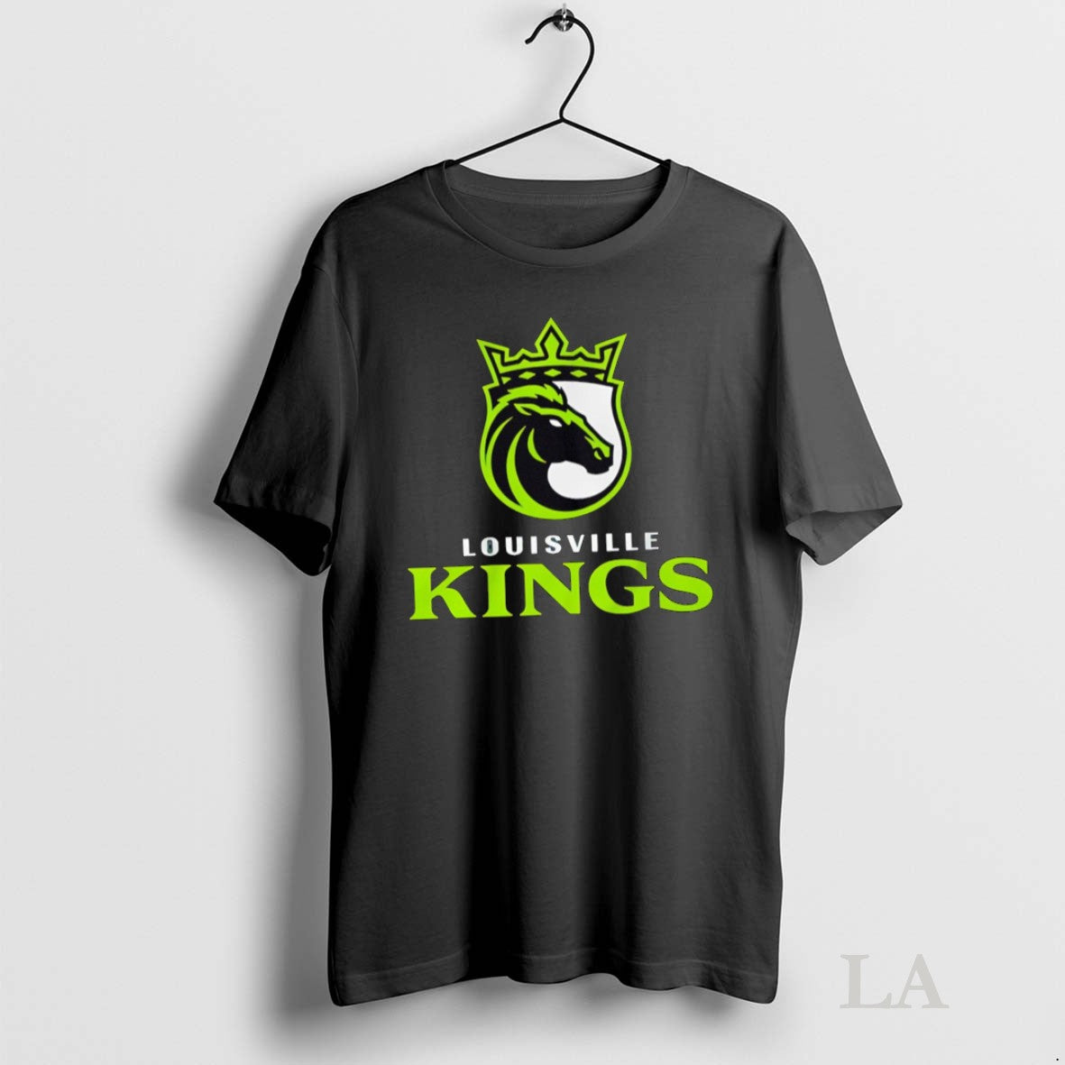 Original Louisville Kings Lockup Logo Style