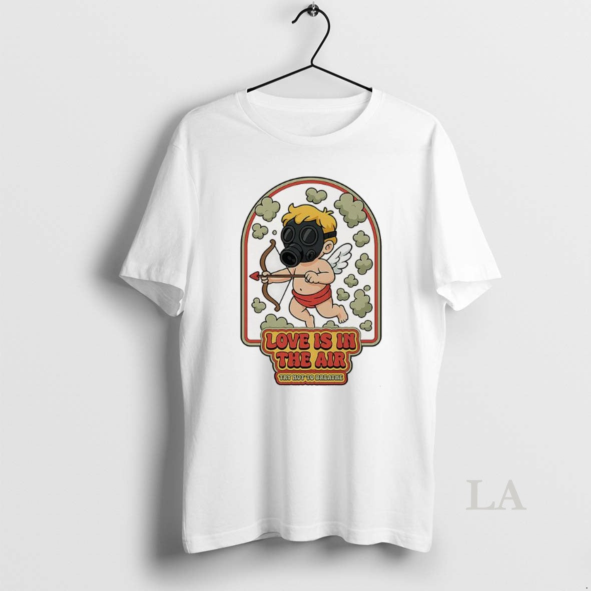 Original Love Is In The Air Gas Clouds Try Not To Breathe Cupid T-Shirts, Hoodie, Sweatshirt | AU18TeeNovaLab.com