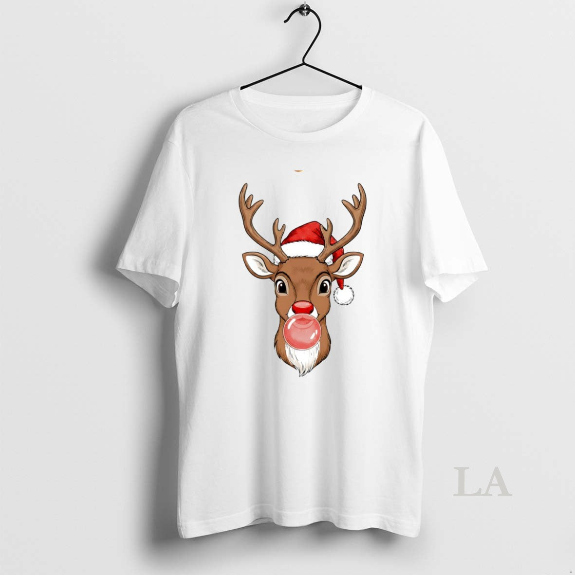 Original Merry Christmas Reindeer Bubble Gum Circle T-Shirts, Hoodie, Sweatshirt | AU18TeeNovaLab.com