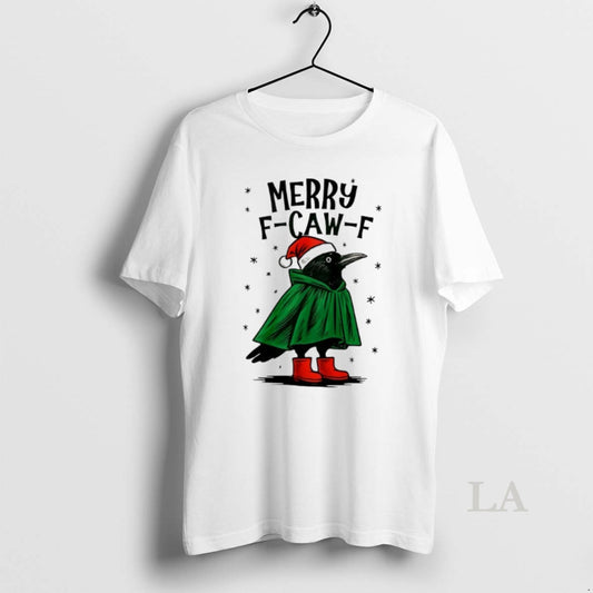 Original Merry F Caw F Merry Christmas