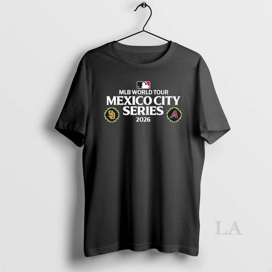 Original Mexico City Series 2026 San Diego Padres Vs Arizona Diamondbacks T-Shirts, Hoodie, Sweatshirt | AU18TeeNovaLab.com