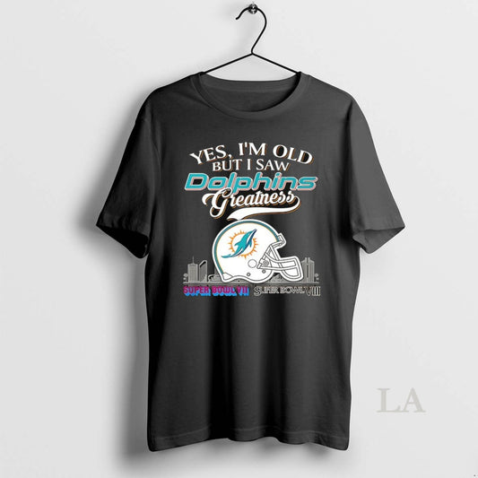 Original Miami Dolphins Yes Im Old But I Saw Greatness Helmet Ceramic Ceramic And Classic
