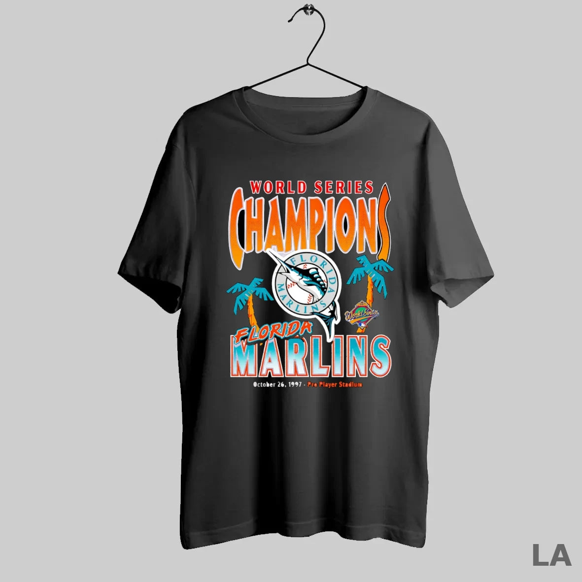 Original Miami Marlins World Serie Champions Cooperstown 1997 Vintage