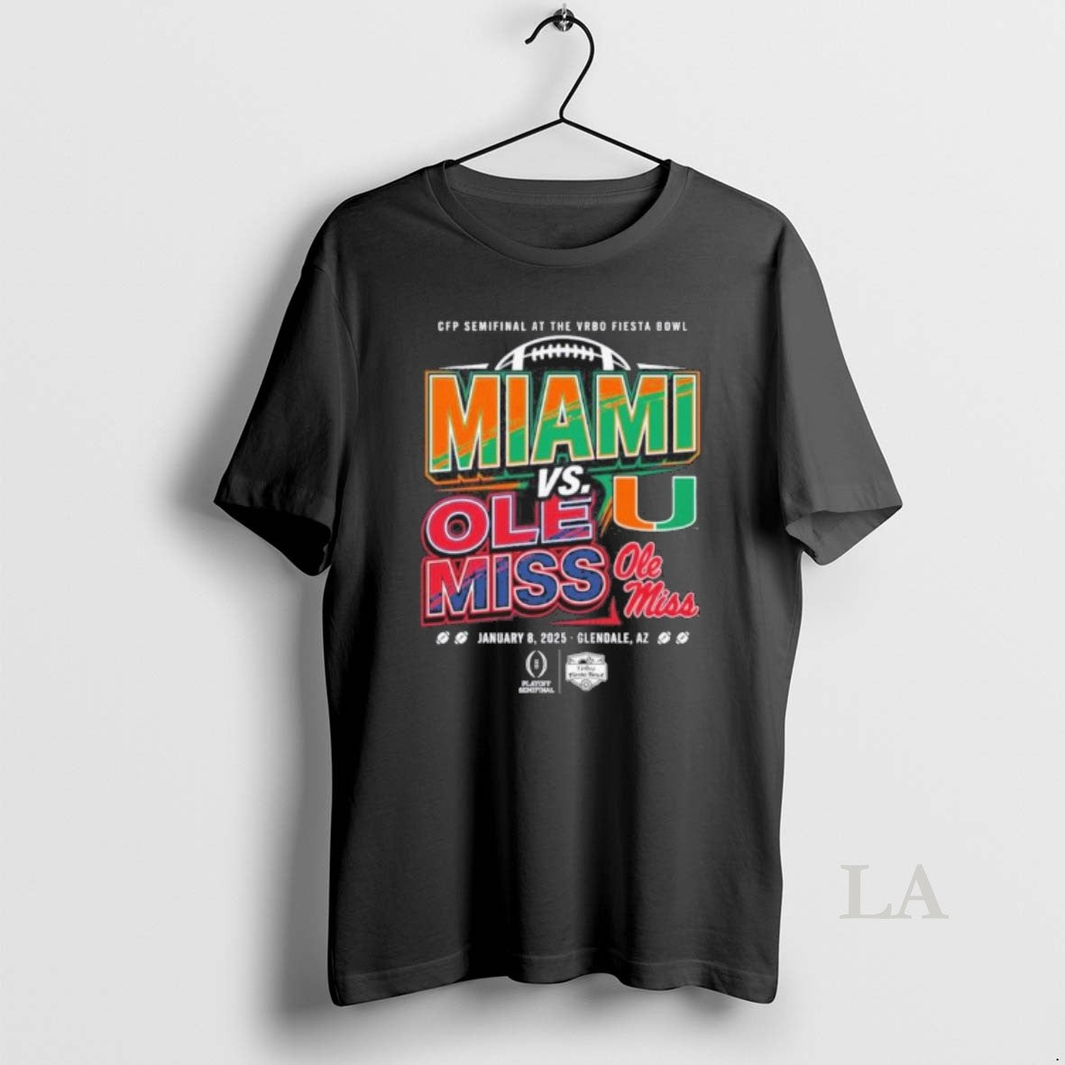 Original Miami Vs Ole Miss Fiesta Bowl 2025 T-Shirts, Hoodie, Sweatshirt | AU18TeeNovaLab.com