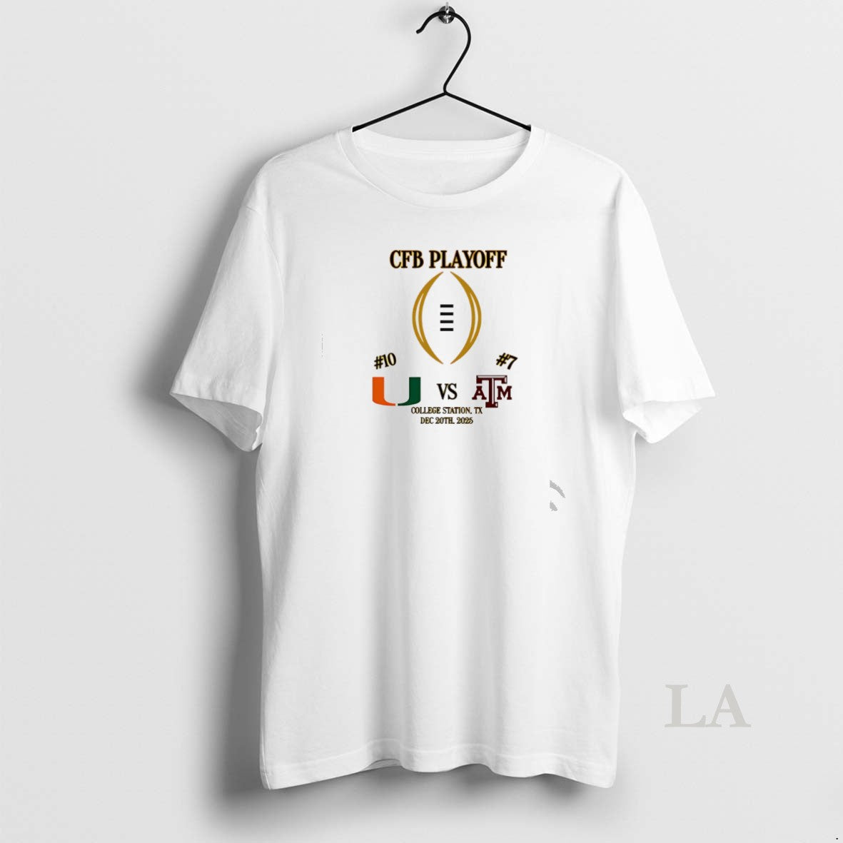 Original Miami Vs Texas Am 2025 Cfp First Rd Playoff Game 2 T-Shirts, Hoodie, Sweatshirt | AU18TeeNovaLab.com