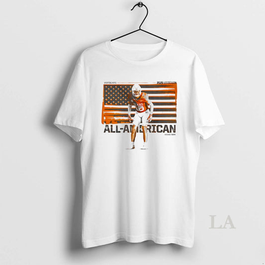 Original Michael Taaffe Texas Longhorns All American 2025 Midseason