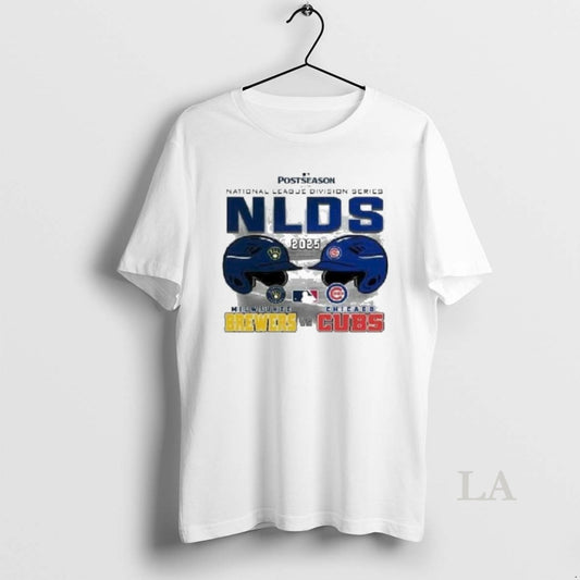 Original Milwaukee Brewers Vs Chicago Cubs 2025 Nlds Mlb National League Division Series Cotton