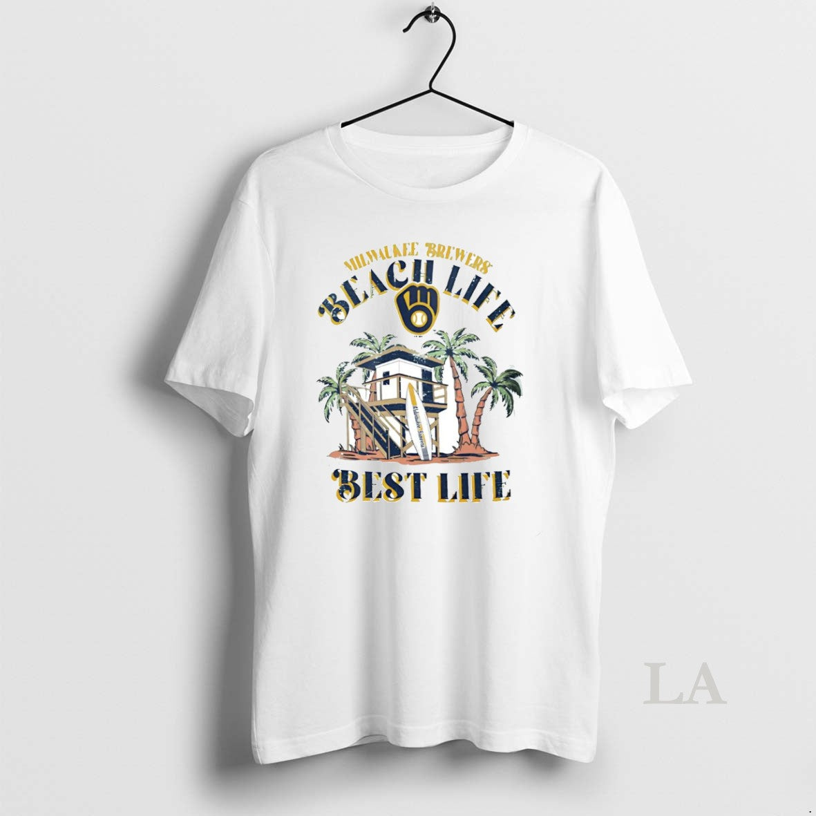 Original Milwaukee Brewers Beach Life Is The Best Life T-Shirts, Hoodie, Sweatshirt | AU18TeeNovaLab.com