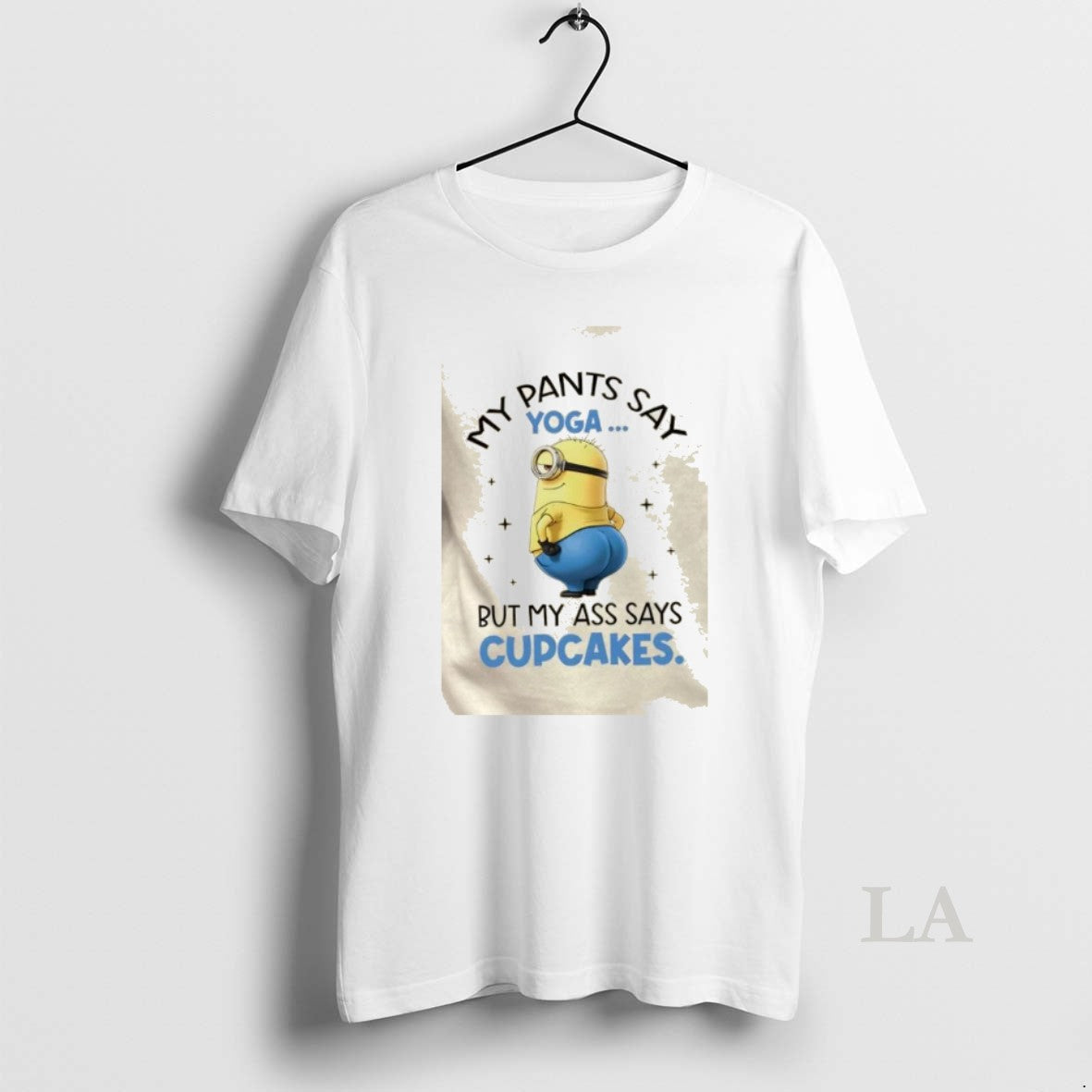 Original Minions My Pants Say Yoga But My Ass Says Cupcakes T-Shirts, Hoodie, Sweatshirt | AU18TeeNovaLab.com