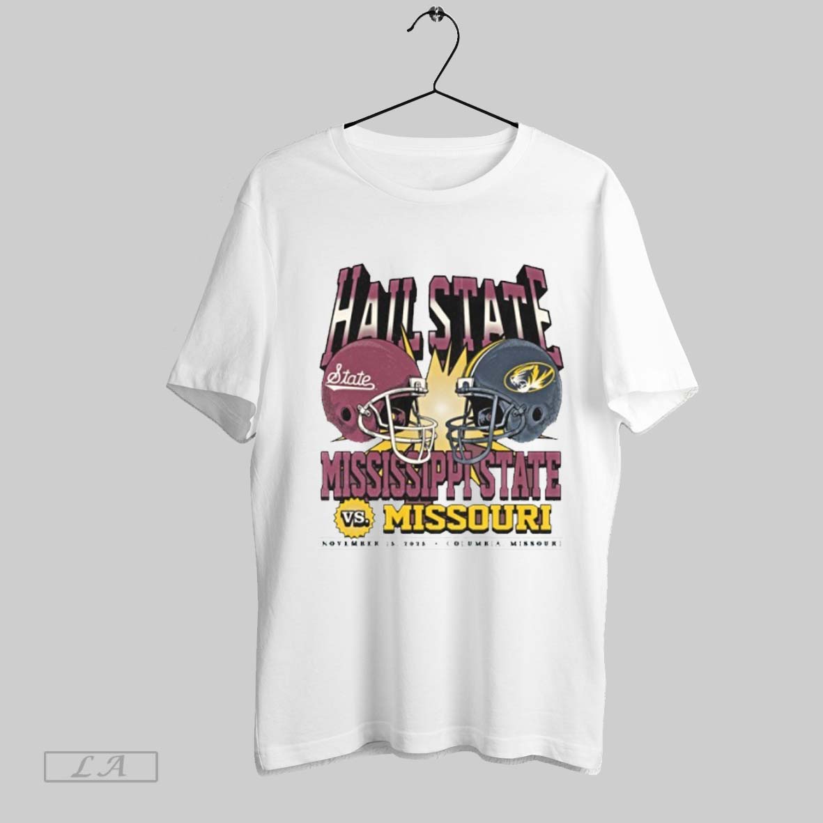 Original Missouri Tigers Vs Mississippi State Bulldogs 2025 Hail State