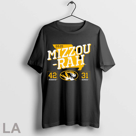 Original Mizzou Rah Missouri Tigers Vs Kansas Jayhawks 2025 Score