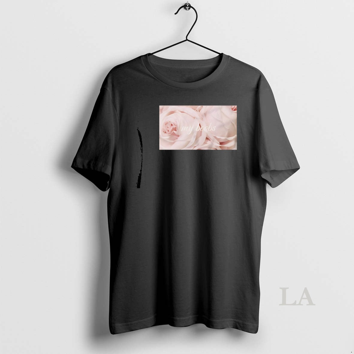 Original My Boobs Rose Flower T-Shirts, Hoodie, Sweatshirt | AU18TeeNovaLab.com