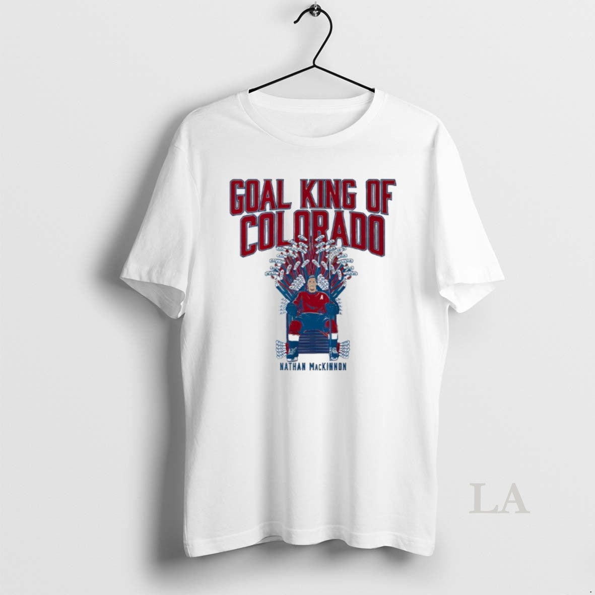Original Nathan Mackinnon Goal King Of Colorado T-Shirts, Hoodie, Sweatshirt | AU18TeeNovaLab.com