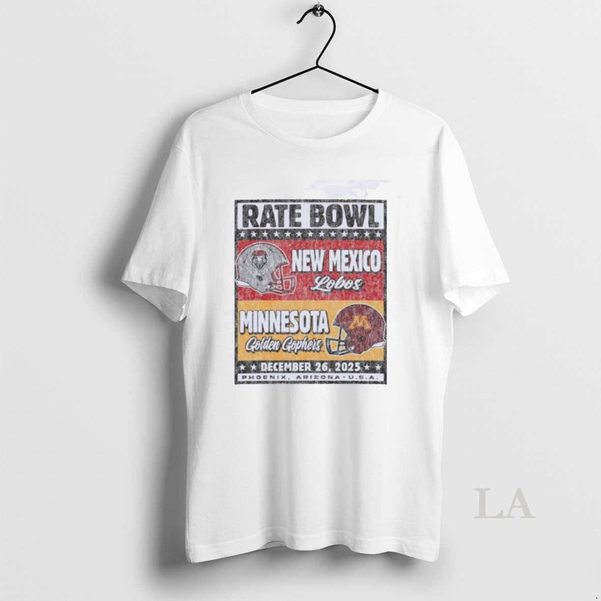 Original New Mexico Lobos Vs Minnesota Golden Gophers 2025 Rate Bowl Vintage T-Shirts, Hoodie, Sweatshirt