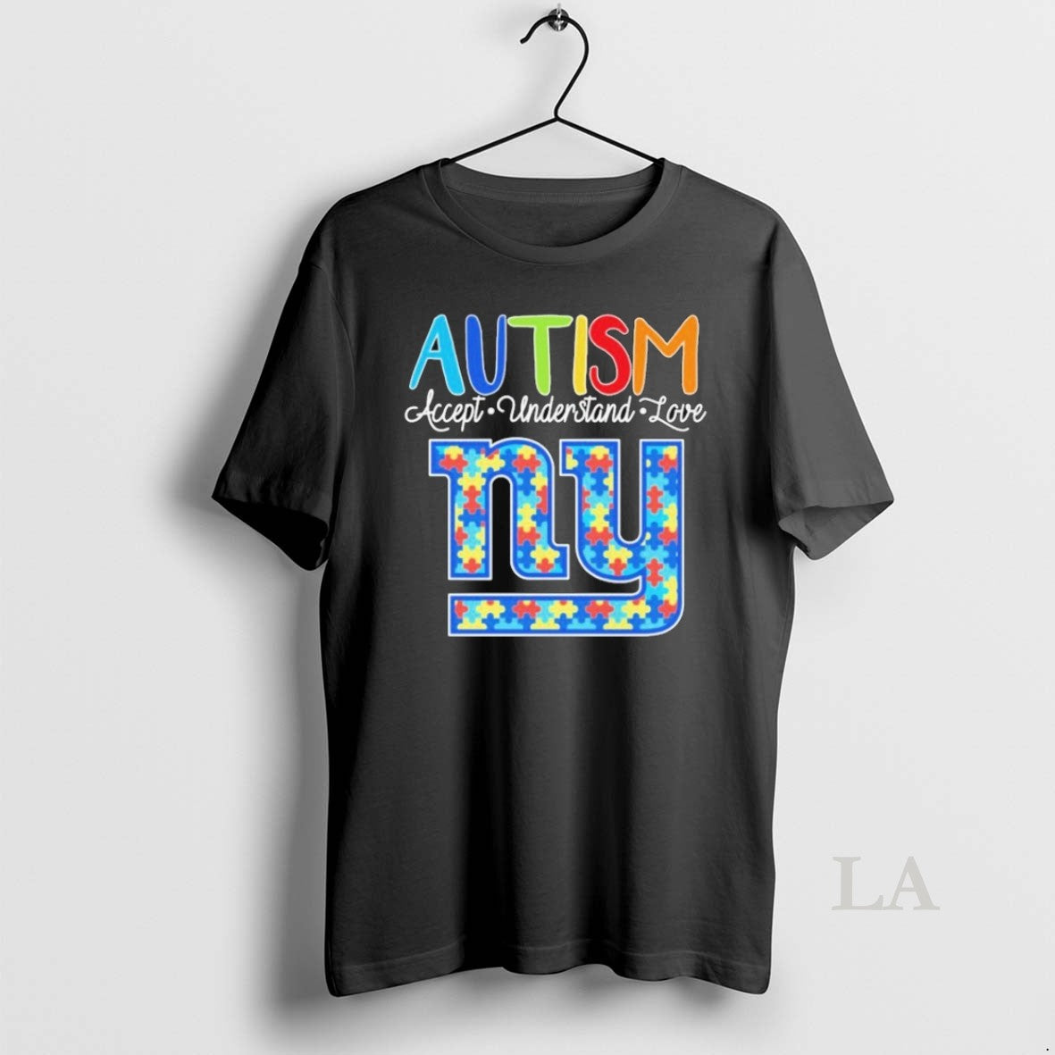Original New York Giants Autism Accept Understand Love